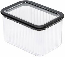 Kuivaine konteiner Branq Neroli, 1 L, läbipaistev/must