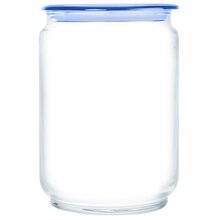 Kuivaine konteiner Luminarc Plano, 1 l, läbipaistev/sinine