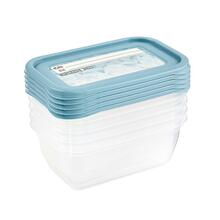 Toidu sügavkülma konteinerite komplekt Keeeper Mia Magic Ice, 0,5 L, 5 tk