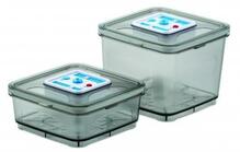 Vaakumkonteinerite komplekt Stollar SAT60, 0,28 L ja 1 L, 2 tk