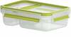 Toidukarp Emsa Clip & Go Yoghurtbox, 0,6 L, roheline