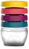 Toidupurkide komplekt Babymoov Babybols Kit S, 4 x 120 ml, mitmevärviline