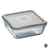 Toidukarp Pyrex Cook & Freeze, 0,85 L, läbipaistev klaas/hall