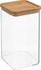 Kuivaine konteiner 5five Simply Smart Eske, 1,5 L, bambusest kaas