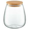 Klaaspurk Ambition Belly, 1 L, läbipaistev/pruun
