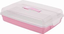 Tordi transpordikarp Curver PARTY BOX, roosa, 45x29,5x11,1 cm
