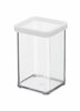 Biriainete hoiukarp Rotho Loft, 1 L, läbipaistev/valge