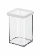 Biriainete hoiukarp Rotho Loft, 1 L, läbipaistev/valge