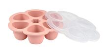 Silikoonist beebitoidu konteiner Beaba Multiportions 912595, 6x90 ml, Old Pink