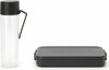 Toidukarbi komplekt Brabantia Make & Take, 0,5 L ja 1,1 L, hall, 2 tk