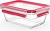 Klaasist toidukarp Emsa Clip&Close N10408, 850 ml, punane