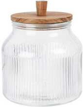 Klaasist anum 5five Simply Smart DONO, 2200 ml, akaatsiapuust kaanega