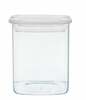 Kuivaine konteiner Ambition Slim 67580, 700 ml, läbipaistev/valge