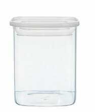 Kuivaine konteiner Ambition Slim 67580, 700 ml, läbipaistev/valge