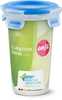Toidukarp Emsa Clip & Close 508551, 0,35 L, läbipaistev/sinine