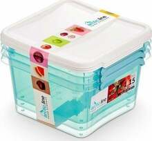 Toidukarbi komplekt Orplast Arctic Line, 1,15 L, 3 tk