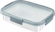 Toidukarp Curver, ristkülikukujuline, 0,7 L, läbipaistev/sinine/hall