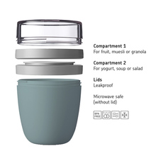 Reisitoidupurk Mepal Lunch Pot Ellipse, Nordic Blue, 700 ml