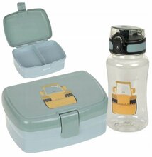 Laste lõuna- ja joogipudeli komplekt Lassig Tiny Drivers, 460 ml