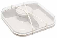 Toidukarp Branq Lido Baby, 1,3 L, valge