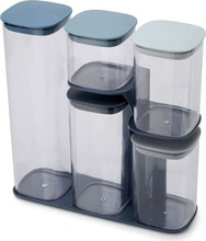 Toidukarpide komplekt Joseph Joseph Podium, 5 tk, sinine