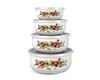 Emailitud kausside komplekt Banquet Belly, 4 tk