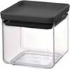 Kuivaine konteiner Brabantia 122309, 0,7 L, läbipaistev/must