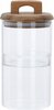 Toidukarp Excellent Houseware, klaasist, 600 ml, 2-korruseline
