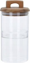 Toidukarp Excellent Houseware, klaasist, 600 ml, 2-korruseline