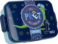 Laste bento lõunakarp Vadobag Pret Eat Drink Repeat Dino Skate, 16 x 13 x 5 cm, sinine