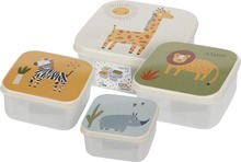Toidukarbid Home Styling Collection, 4 tk, erinevad suurused, loomamotiividega