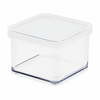 Kuivainekarp Rotho Loft, 0,5 L, läbipaistev/valge