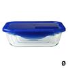 Kuumakindel toidukarp Pyrex Cook & Go, 0,8 L, sinine