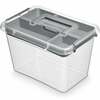 Toiduainete säilituskarp Orplast Nanobox, 6,5 L, läbipaistev/hall