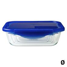 Kuumakindel toidukarp Pyrex Cook & Go, 0,8 L, sinine