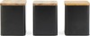 Purkide komplekt Salter Toronto BW12898EU7, 3 tk, 1,6 L, must