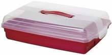 Tordi transpordikast Curver 172568, punane, 45 cm x 29.5 cm x 11.1 cm