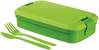 Toidukarp Curver Lunch&Go, 1,4 L, roheline, 3 tk