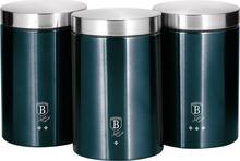 Köögikonteinerite komplekt Berlinger Haus BH-6271, 3 tk, roheline