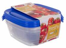 Toidukarbi komplekt Curver Fresh&Go, 0,8 L, 3 tk, sinine