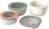 Toidukonteinerite komplekt Berghoff 3950220, 3 tk, roosa/roheline/valge