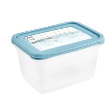 Toidukarpide komplekt Keeeper Mia Magic Ice, 2x2 L, läbipaistev/sinine