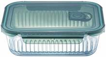 Klaasist toidukarp Ambition Rillet, 640 ml
