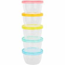 Kausside komplekt Badabulle Maxi Fun Colors, 5 x 250 ml