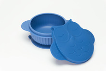 Silikoonist kaanega kauss Innogio GIOFresh OWL GIO-910BLUE, sinine