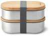 Toidukarbi komplekt Black+Blum BAM-BT-L016, roostevaba teras, 0,5 L, 2 tk, hall