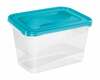 Toidukarbi komplekt Keeeper Fredo Fresh 30676632, 2 L, 2 tk, läbipaistev, helesinine