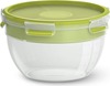 Salatikarp Emsa Clip&Go N10713, 2,6 L, roheline/läbipaistev, 3 tk