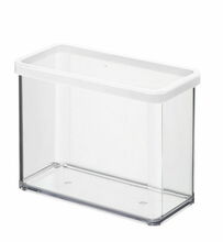Kuivainekarp Rotho Loft, 2,1 L, läbipaistev/valge