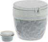 Toidukarpide komplekt Koziol Bento Club 3198672, 3 tk, organic grey